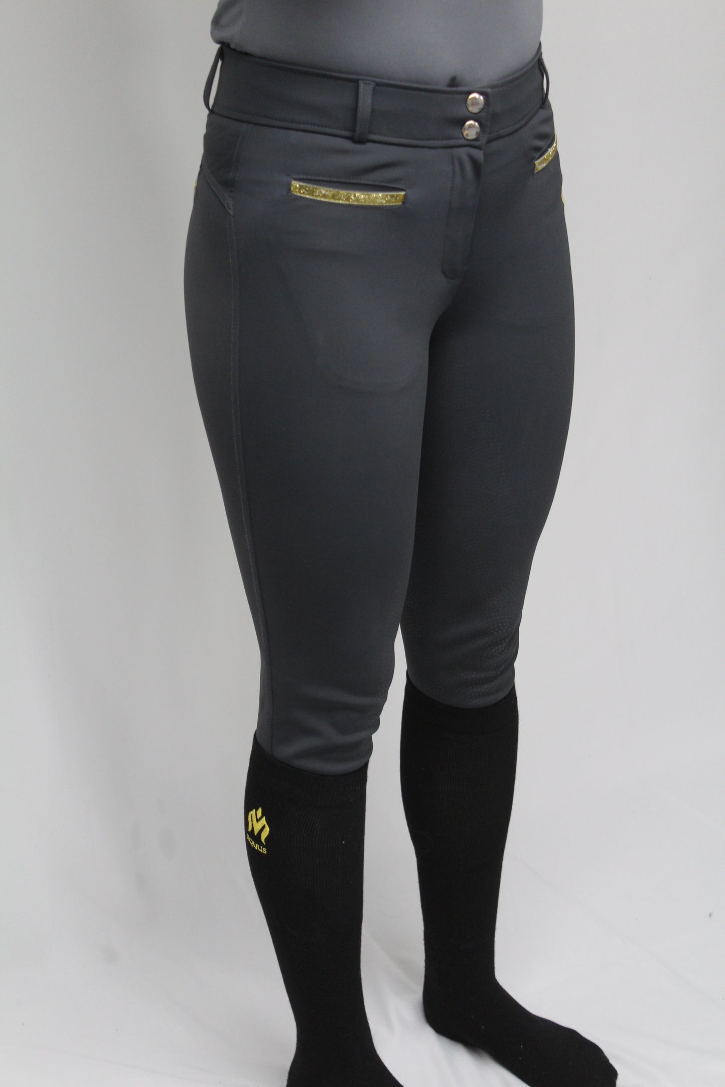 M Equus Riding Breeches Grey