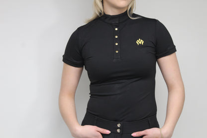 M Equus Riding T-shirt Black