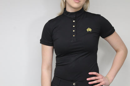 M Equus Riding T-shirt Black