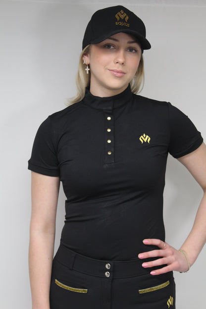 M Equus Riding T-shirt Black